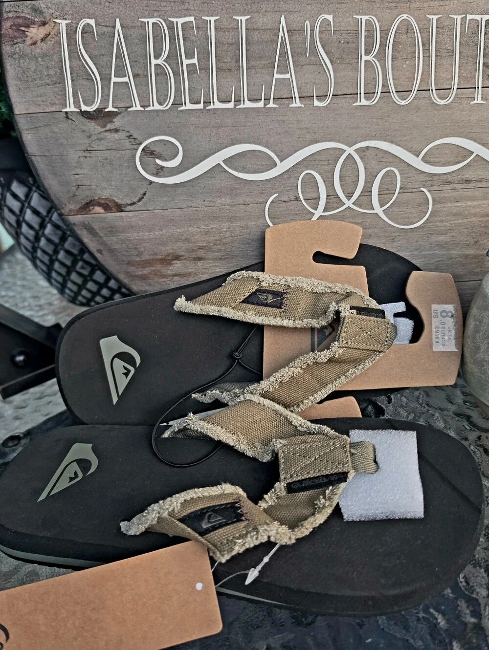 Quiksilver Men's Monkey Abyss Three-Point Sandals